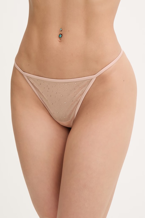 Guess stringi damskie ISA beżowy O6GE06.KE860