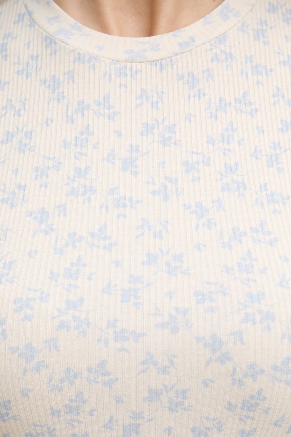 Guess pijama din două piese pentru femei, din bumbac cu elastan CAMILLE O6GG03.KE821