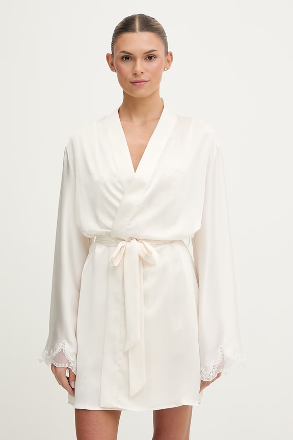 Guess szlafrok damski HELEN beżowy O6GX01.WH9C2