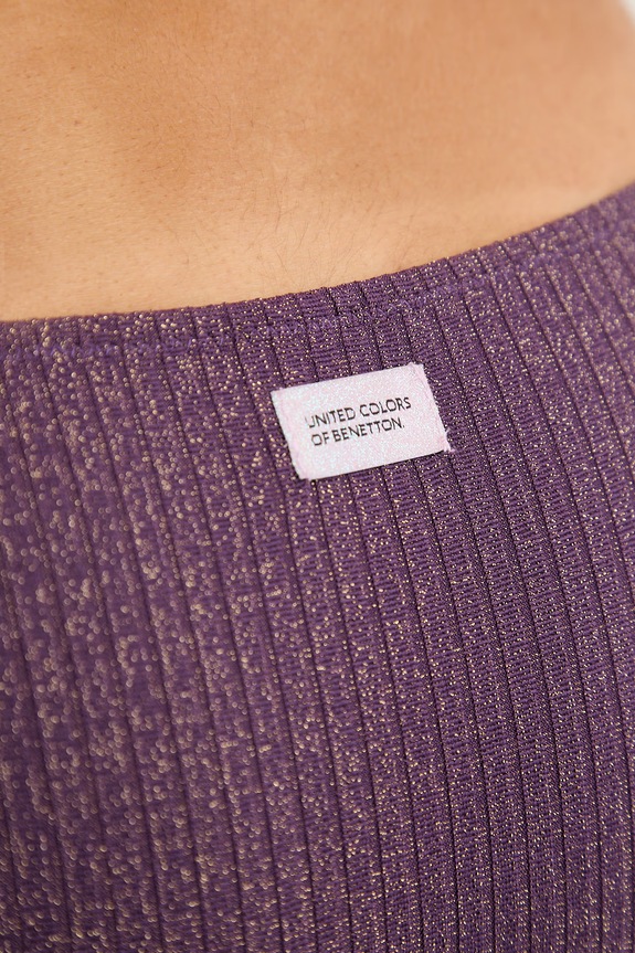 United Colors of Benetton kopalne hlačke ženske 35IU5S04W vijolična