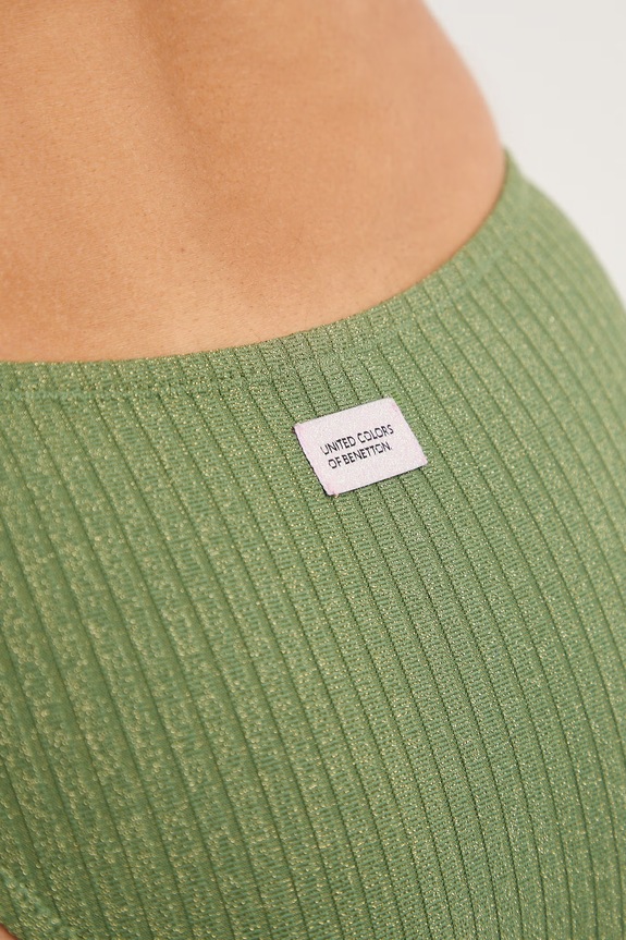 United Colors of Benetton kopalne hlačke ženske zelena 35IU5S04X