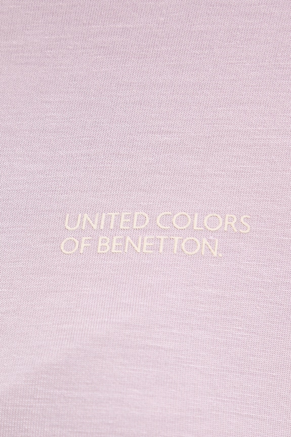 United Colors of Benetton Maglietta a maniche lunghe da pigiama da donna con modal 36MX3M08E violetto