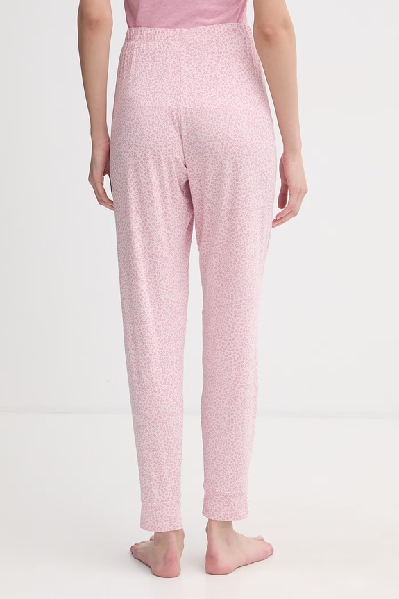 United Colors of Benetton spodnji del pižame ženski viskozen 38C83F04Z roza SS26