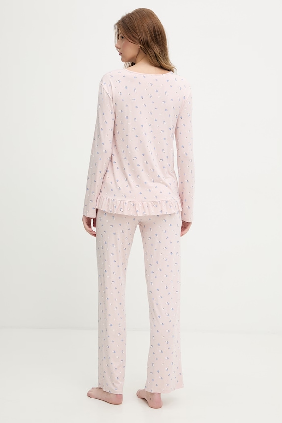 United Colors of Benetton pigiama a due parti da donna rosa 38C83P04I