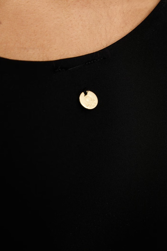 United Colors of Benetton enodelne ženske kopalke 3P6H5I01T črna