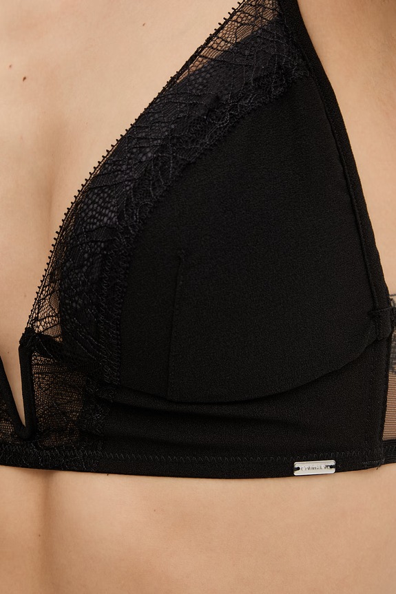 Calvin Klein Underwear trojuholníková podprsenka čierna LV00QF8634