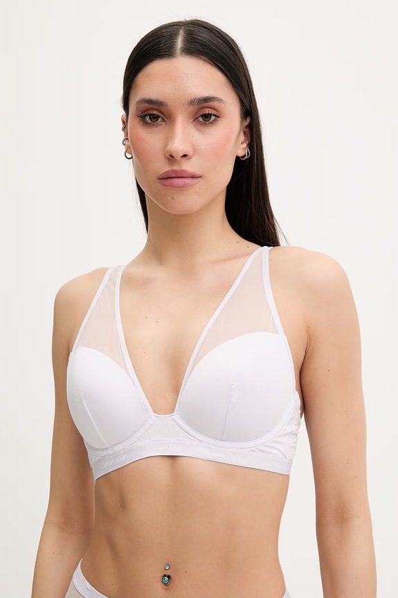 Calvin Klein Underwear σουτιέν με μοντάλ μωβ LV00QF8729