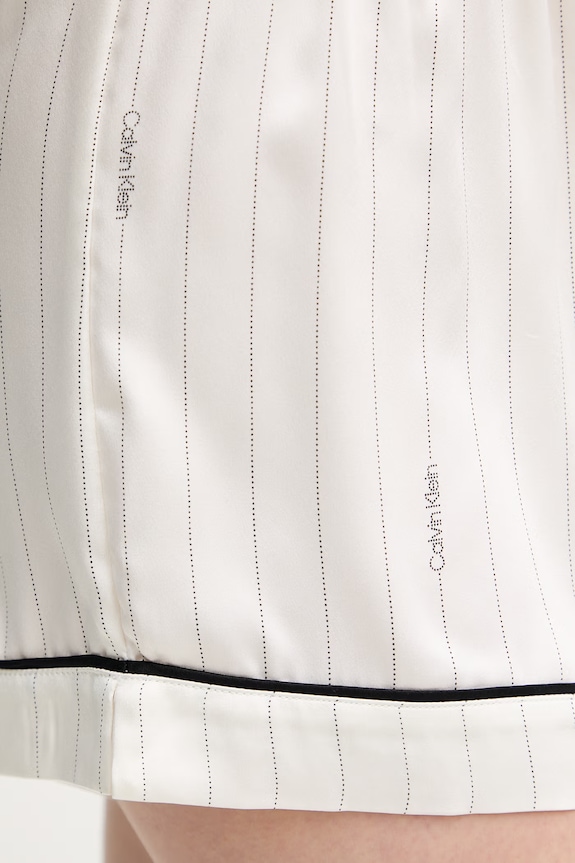 Îmbrăcăminte Calvin Klein Underwear pantaloni scurți de pijama pentru femei LV00QS7623 bej