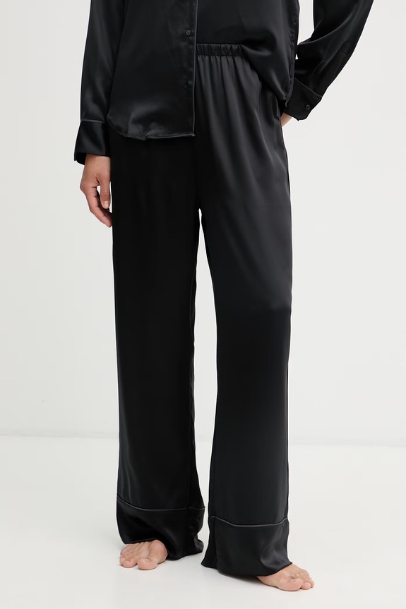 Calvin Klein Underwear kétrészes pizsama női LV00QS7625 fekete