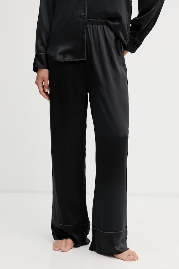 Calvin Klein Underwear kétrészes pizsama női LV00QS7625 fekete