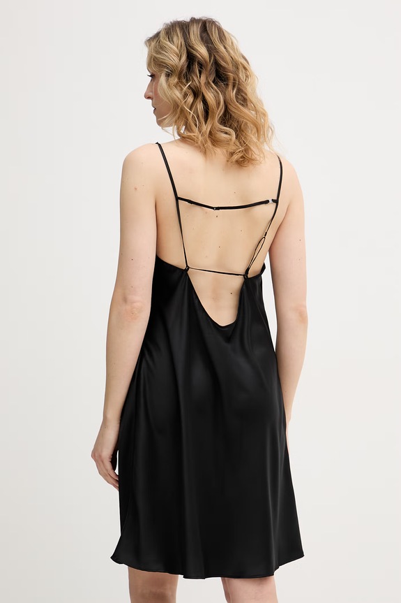 Abbigliamento Calvin Klein Underwear maglietta da pigiama da donna LV00QS7639 nero