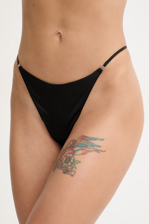 Calvin Klein Underwear γυναικεία στρινγκ μαύρο LV00QF8656