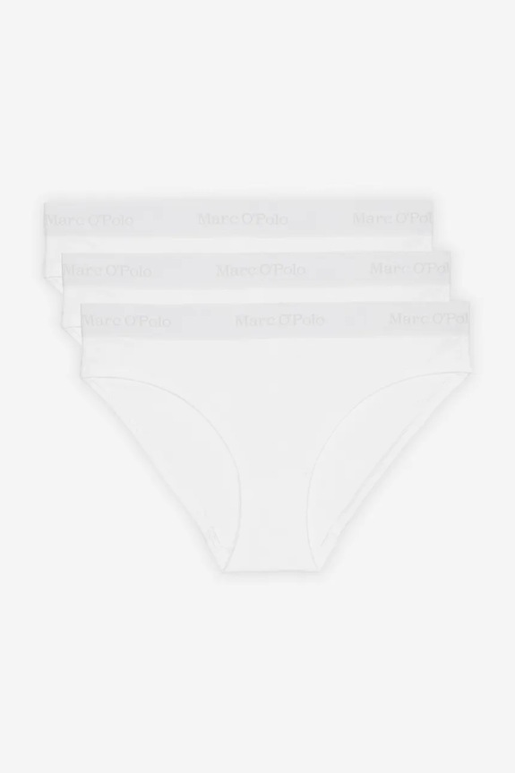 Σλιπ Marc O'Polo 3-pack εμπριμέ λευκό 10217910.