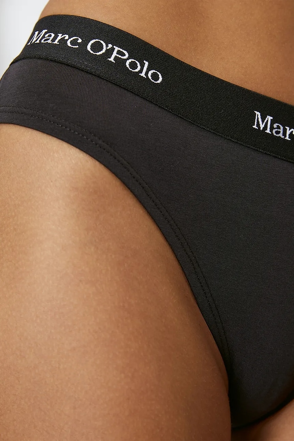 Spodnjice Marc O'Polo 3-pack črna 10217910.