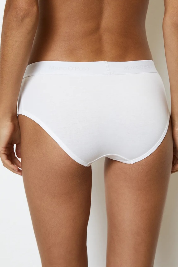 Odzież Marc O'Polo figi 3-pack 10217911 biały