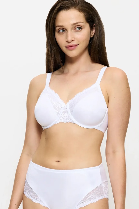 Triumph biustonosz Ladyform Soft dzianina biały 10166306