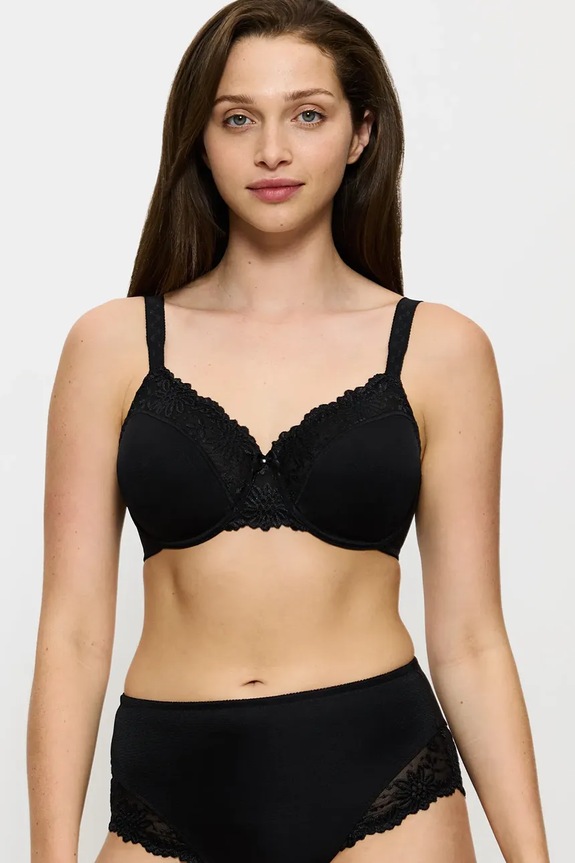 Triumph biustonosz Ladyform Soft dzianina czarny 10166306
