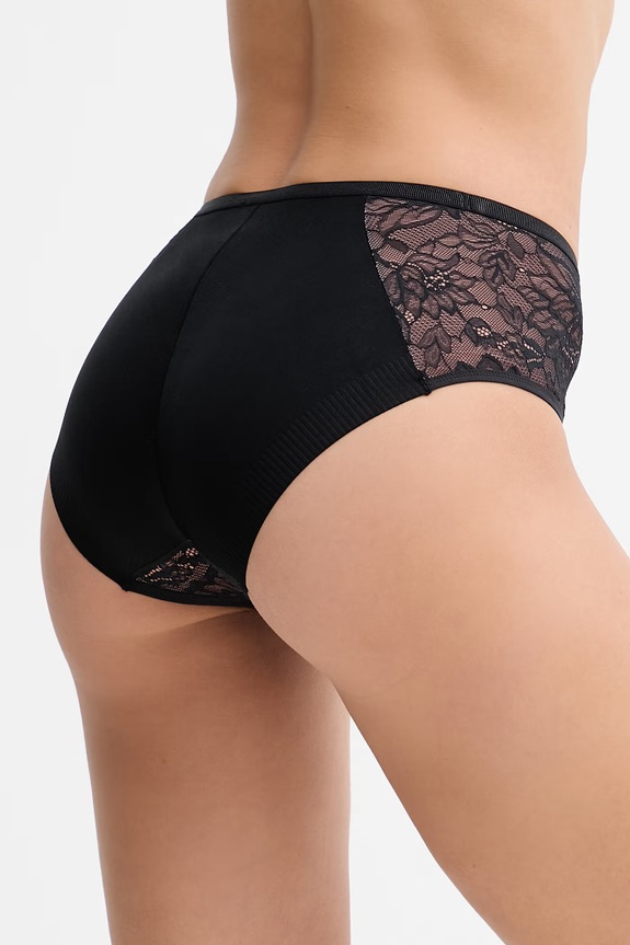 Σλιπ Triumph Amourette Charm 10198780 μαύρο AA00