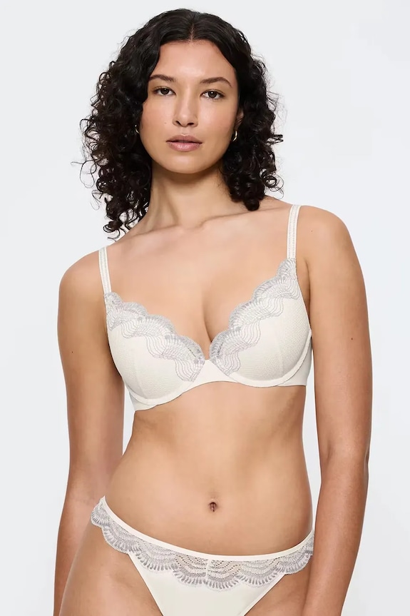 Triumph biustonosz Comfort Glam koronka biały 10224965