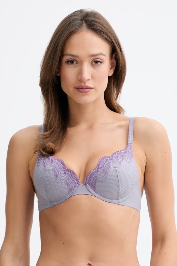 Σουτιέν Triumph Comfort Glam δαντέλα μωβ 10224965
