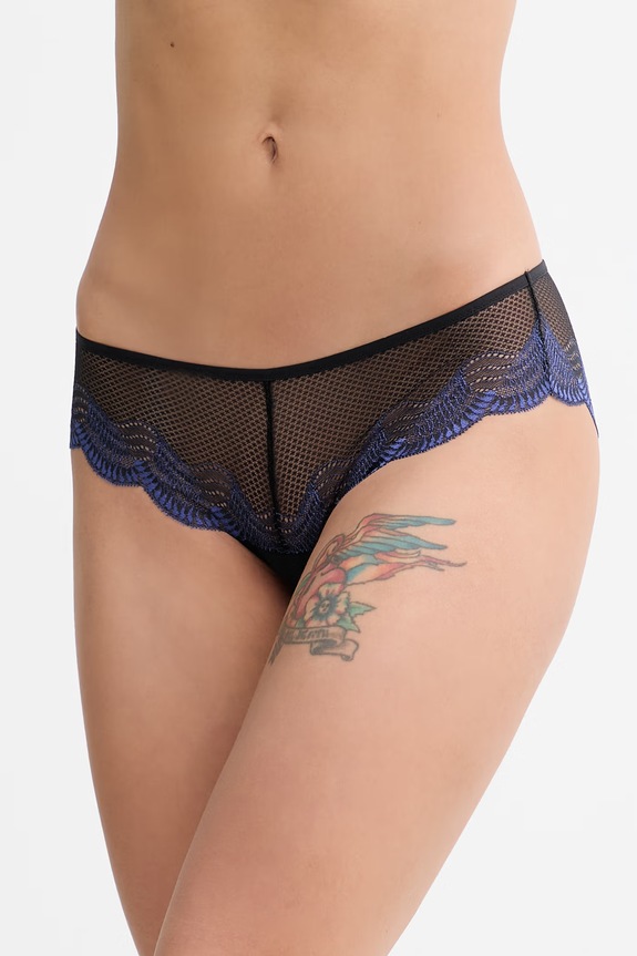 Σλιπ Triumph Comfort Glam κιλότες μαύρο 10224929