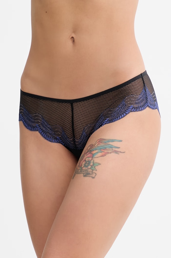 Σλιπ Triumph Comfort Glam κιλότες μαύρο 10224929