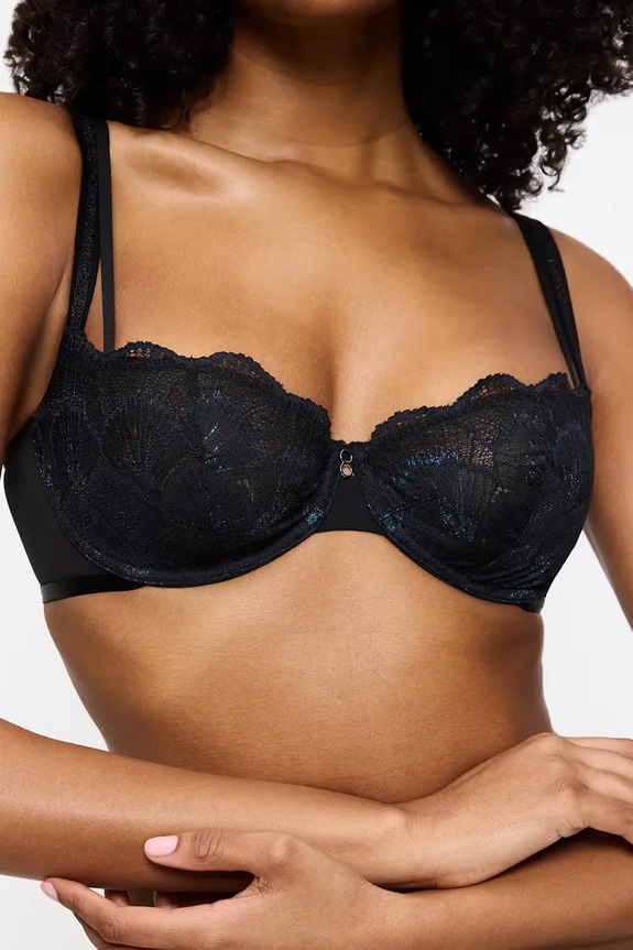 Odzież Triumph biustonosz Palina Moonlight Kiss 10224870 czarny