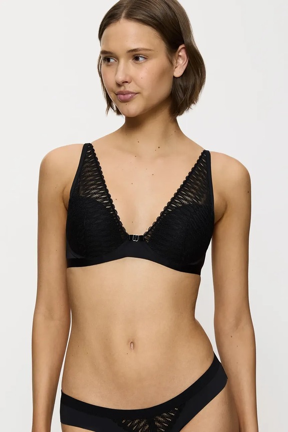 Triumph biustonosz Aura Spotlight dzianina czarny 10208018