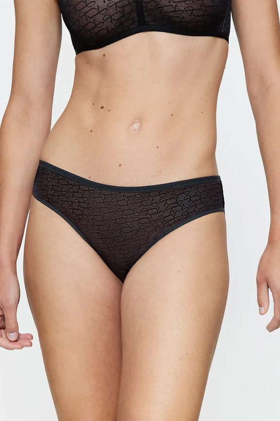 Triumph figi Signature Sheer dzianina czarny 10222554
