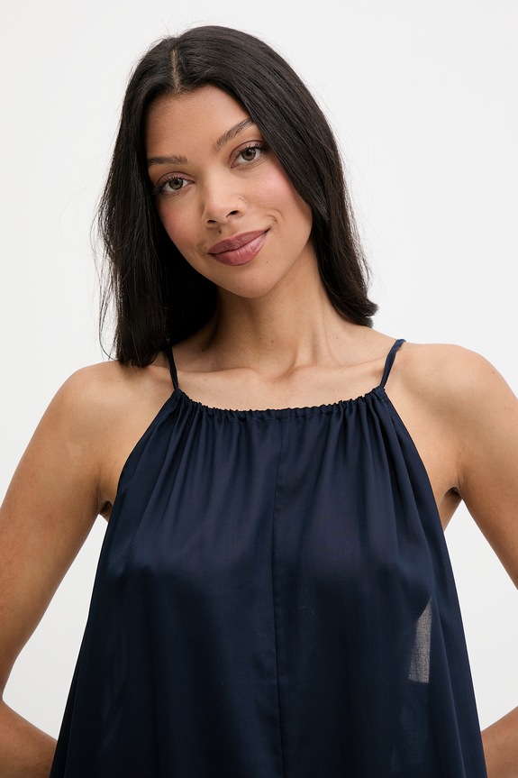 Tommy Hilfiger tengerparti ruha női sötétkék UW0UW06426
