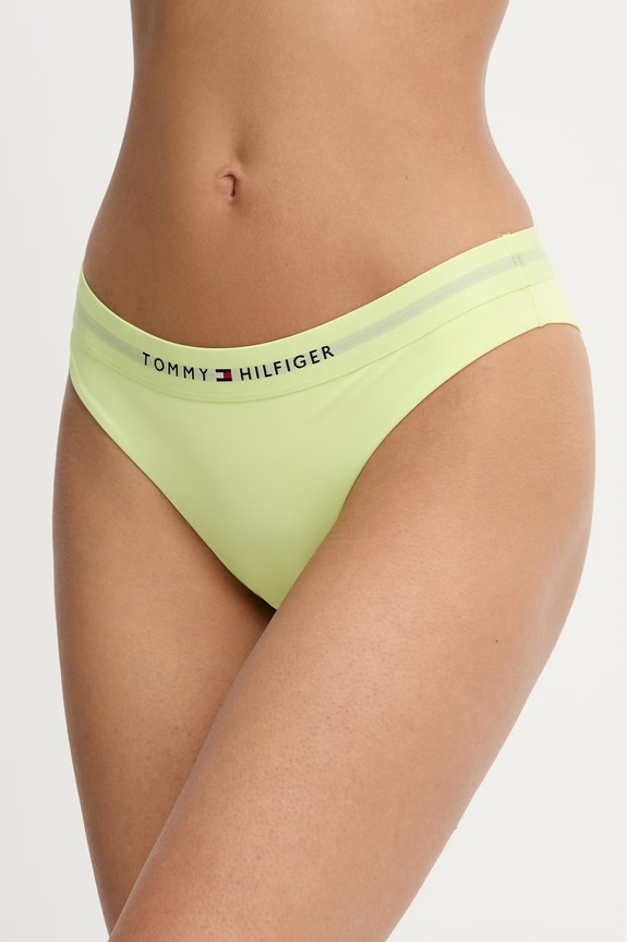 Tommy Hilfiger σλιπ μπικίνι γυναικεία πράσινο UW0UW06364