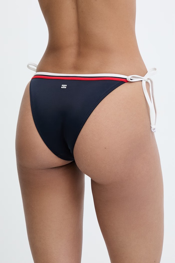 Abbigliamento Tommy Hilfiger mutandine da spiaggia da donna UW0UW06557 blu navy