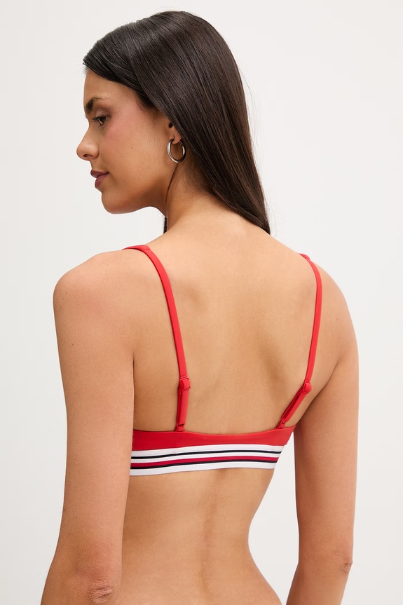 Odjeća Tommy Hilfiger grudnjak za kupanje za žene UW0UW06351 crvena