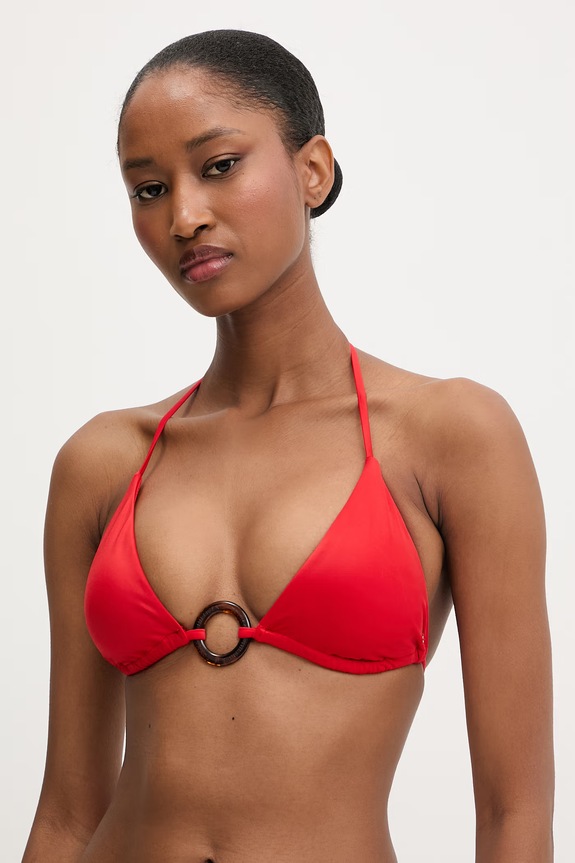 Tommy Hilfiger reggiseno da bagno da donna rosso UW0UW06387
