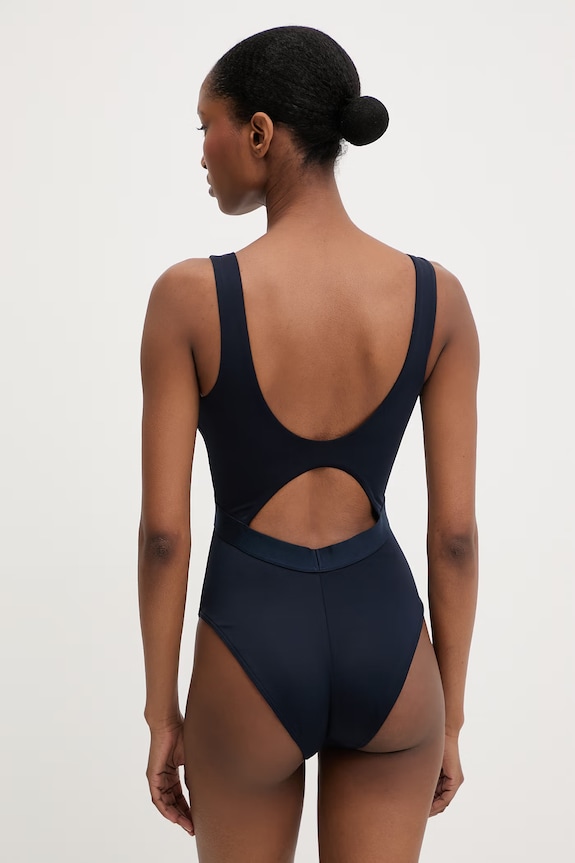 Tommy Hilfiger enodelne kopalke ženske UW0UW06367 mornarsko modra SS26