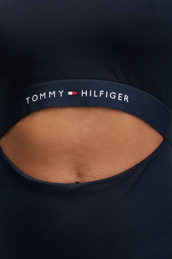 Tommy Hilfiger enodelne kopalke ženske mornarsko modra UW0UW06367