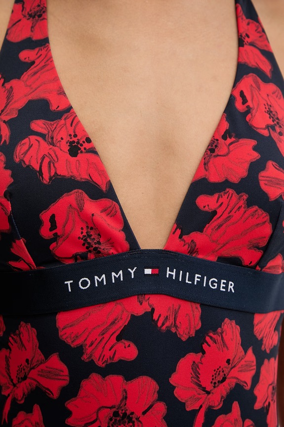 Tommy Hilfiger egyrészes fürdőruha női sötétkék UW0UW06372