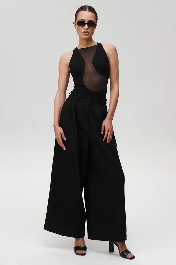 Undress Code body Front Row Bodysuit negru 1116UC