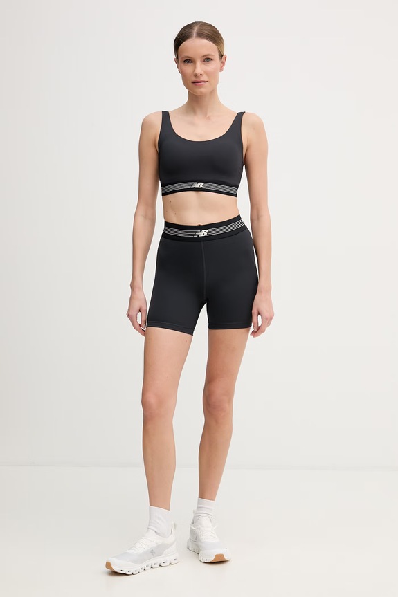 New Balance sutien sport Train Bra WB61Q0QKBK negru SS26