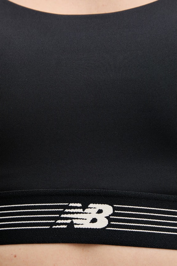 New Balance sutien sport Train Bra WB61Q0QKBK negru