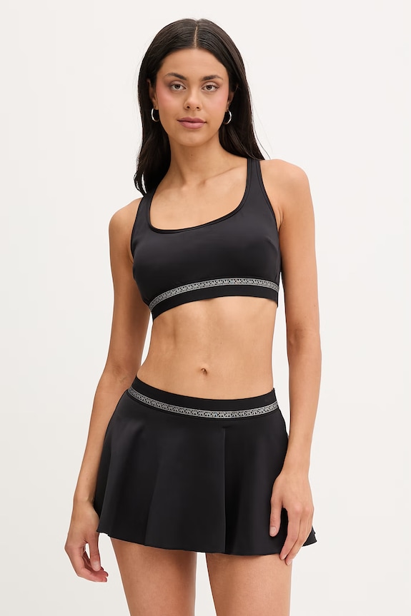 MICHAEL Michael Kors Μπικίνι τοπ γυναικείο MM18395 μαύρο SS26