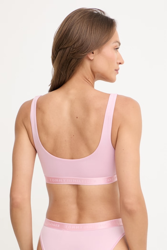 Odjeća Tommy Hilfiger bralette s modalom UW0UW06256 roza