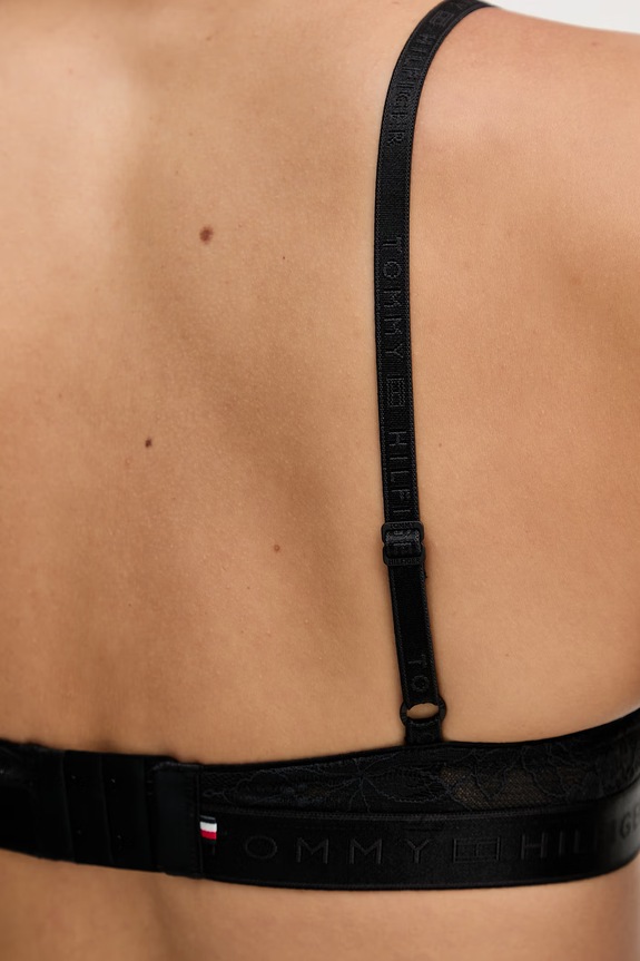 Tommy Hilfiger podprsenka čierna UW0UW06265
