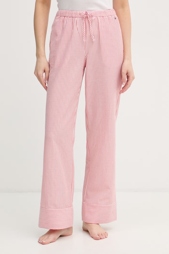 Tommy Hilfiger spodnie piżamowe damskie różowy UW0UW06305