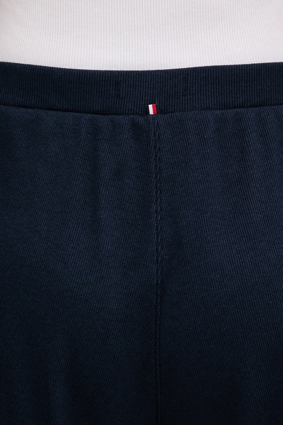 Tommy Hilfiger σορτς πιτζάμας γυναικεία με βαμβάκι σκούρο μπλε UW0UW06310