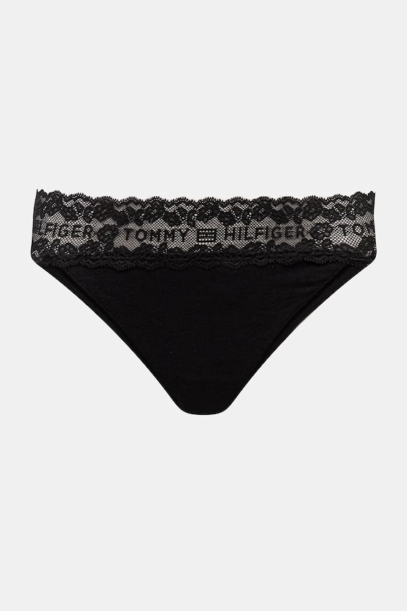 Tommy Hilfiger στρινγκ γυναικεία βαμβακερά με ελαστάν μπεζ UW0UW06337