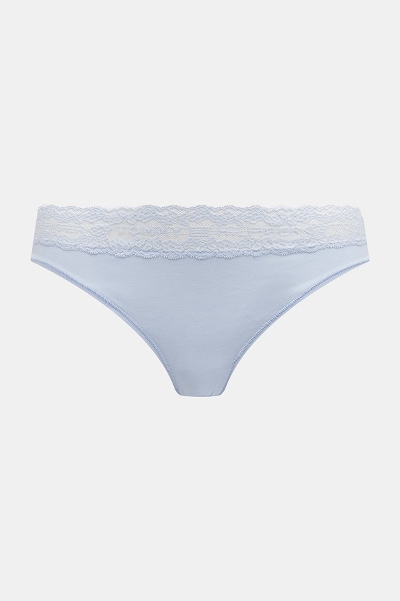 Tommy Hilfiger nohavičky dámske bavlnené s elastanom 3-pack UW0UW06338 modrá SS26