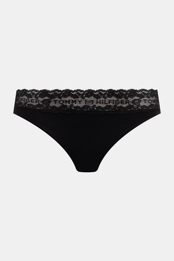 Oblečenie Tommy Hilfiger nohavičky dámske bavlnené s elastanom 3-pack UW0UW06338 modrá