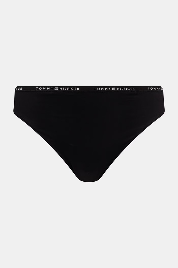 Tommy Hilfiger tangá dámske 5-pak UW0UW06343 čierna SS26