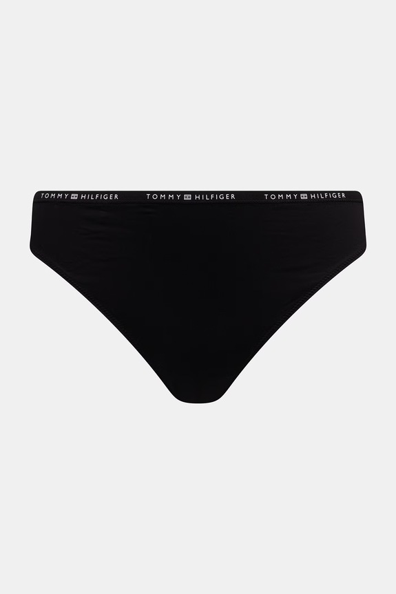 Tommy Hilfiger tangá dámske 5-pak čierna UW0UW06343